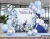 File Thiết Kế Backdrop Happy Women’s Day Tone Xanh Dương Sang Trọng