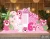 File Thiết Kế Backdrop Sinh Nhật Bé Gái Chủ Đề Gấu Dâu Lotso Hồng Đáng Yêu