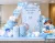 File Thiết Kế Backdrop Đầy Tháng Bé Trai Chủ Đề Đại Dương Cá Heo Dễ Thương