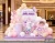 File Thiết Kế Backdrop Đầy Tháng Bé Gái Tuổi Ngọ Chủ Đề Kỳ Lân Unicorn Tông Tím Hồng Pastel – Decor Mẹ Gấu