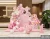 File Thiết Kế Backdrop Thôi Nôi Bé Gái Tuổi Ngọ Chủ Đề Kỳ Lân Hồng Dễ Thương